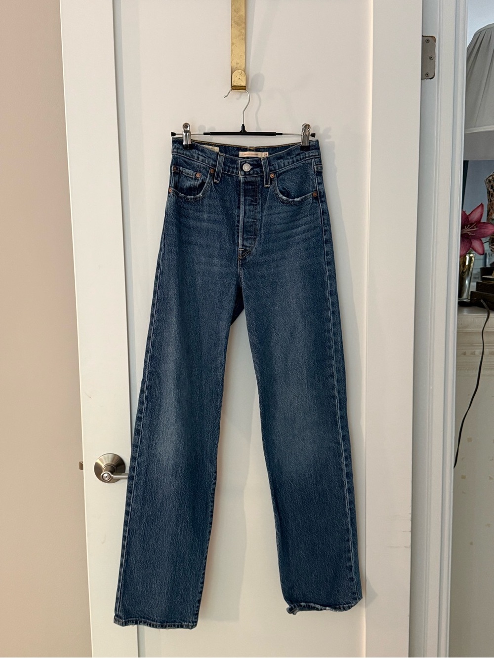 Levi Ribcage High-Rise Jeans
